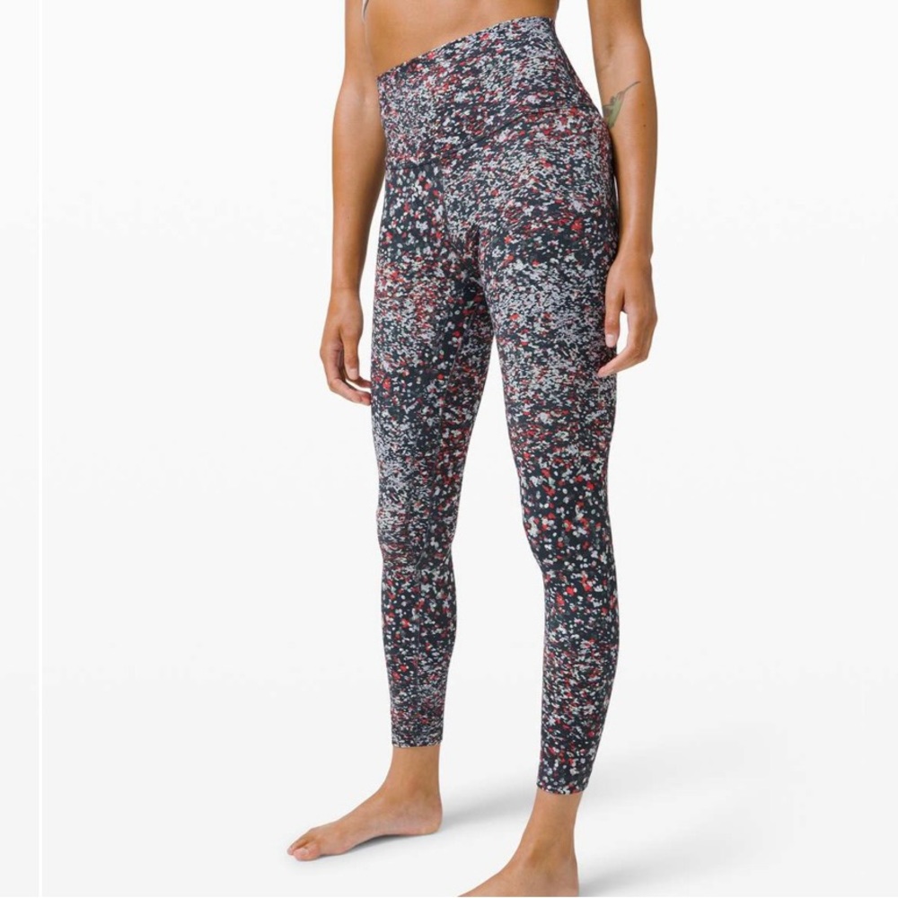 Lululemon Align leggings 25" Water Blossom Multi